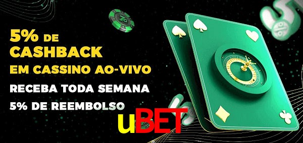 Promoções do cassino ao Vivo ubet